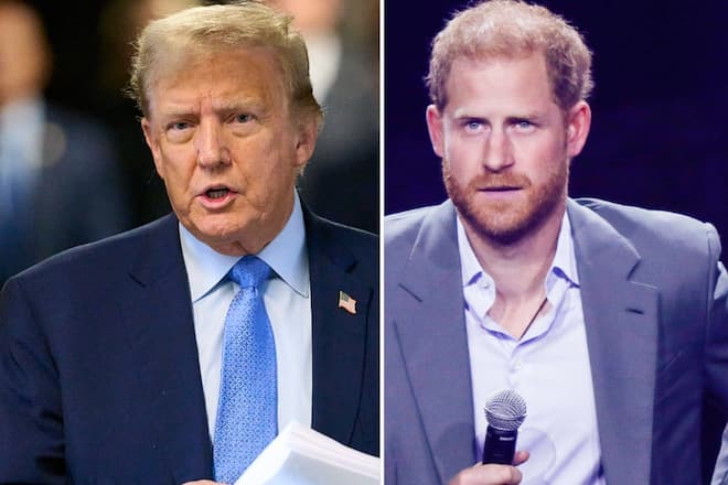 US-Präsident Donald Trump hat Prinz Harry im Visier.