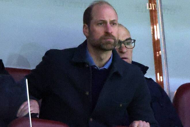 Prinz William beim Spiel seines Lieblingsvereins Aston Villa.