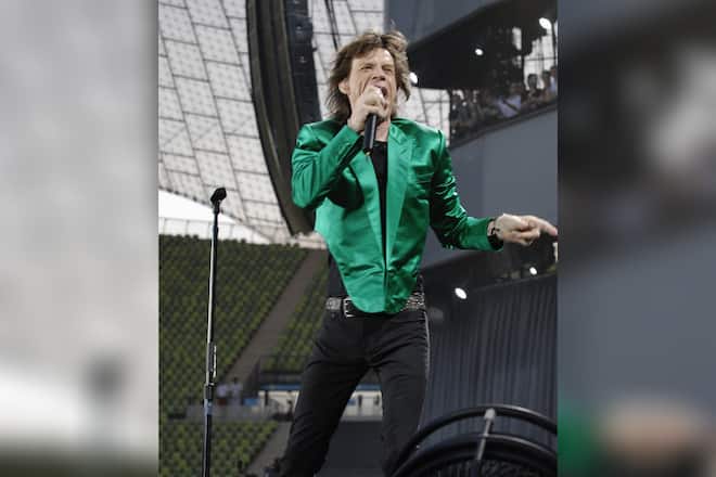 Mick Jagger unter dem berühmten Zeltdach des Münchner Olympiastadions im Jahre 2009. 2025 wird es dort zu keinem Wiedersehen kommen.