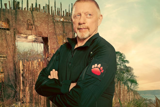 Boris Becker ist einer von zwölf Prominenten in der neuen britischen Netflix-Show «Bear Hunt - Die Promi-Jagd».