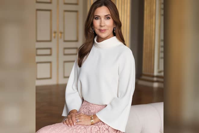 Königin Mary posierte auf Schloss Amalienborg für den Fotografen Steen Evald.