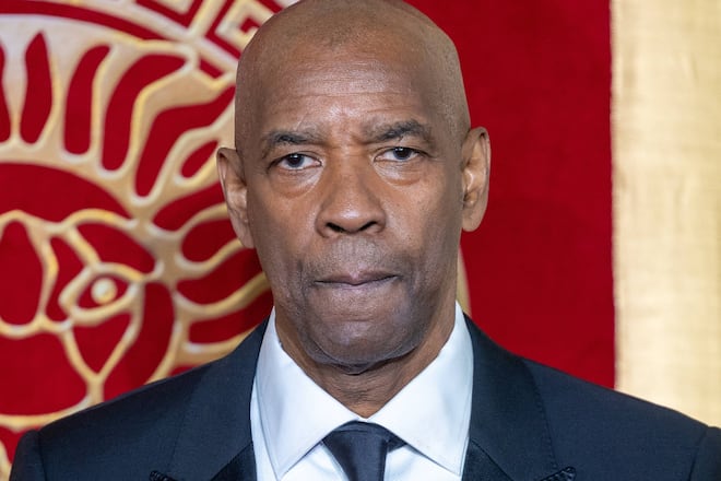 Spricht derzeit mit verletzter Zunge: Hollywoodstar Denzel Washington.