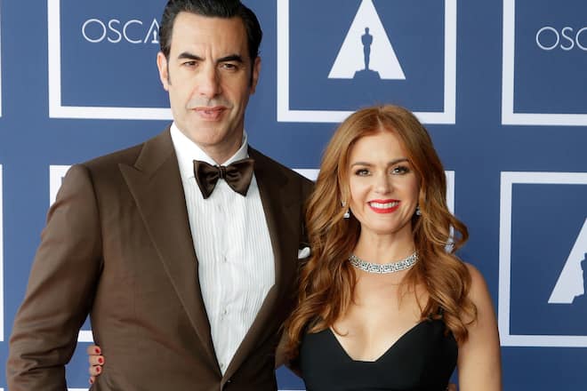Sacha Baron Cohen und Isla Fisher im Jahr 2021, gut zwei Jahre vor ihrer Trennung.