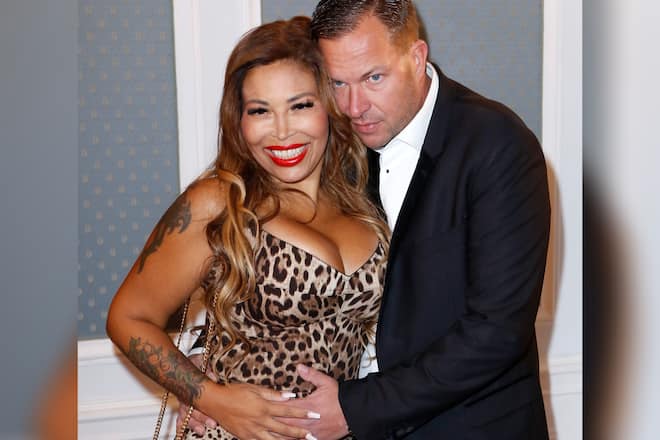 Patricia Blanco bei ihrem ersten gemeinsamen Auftritt mit Ben auf dem roten Teppich beim Movie Meets Media Event in Hamburg Ende November.