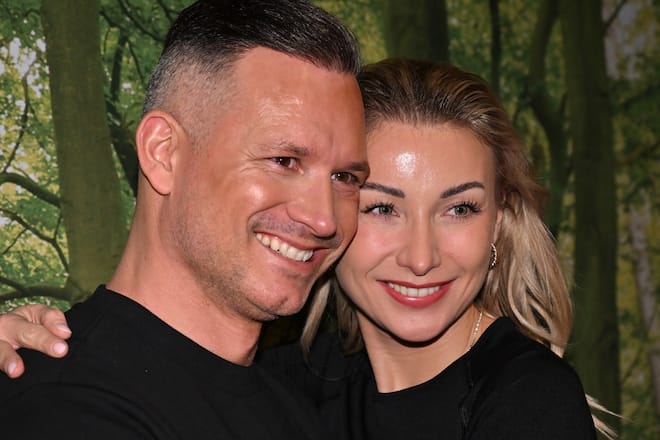 Daniel Böhm und Anna-Carina Woitschack sind seit rund zwei Jahren ein Paar.