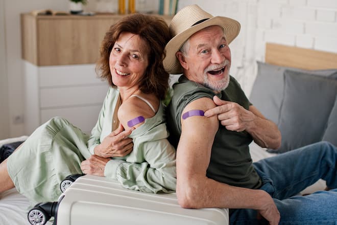 Vor der Reise sollte man sich den Pieks abholen.