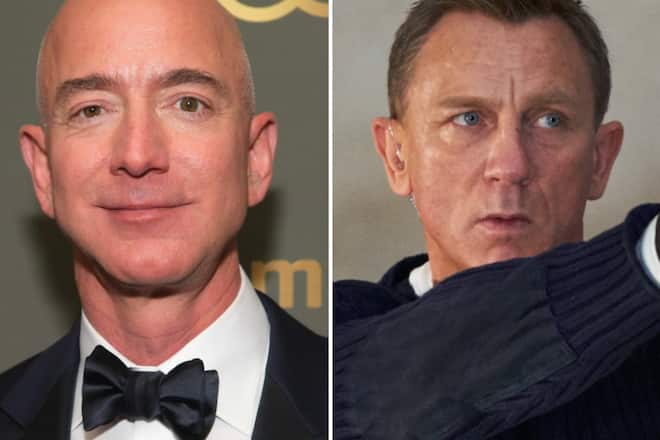 Will wissen, wen sich seine Followerinnen und Follower als Nachfolger von Daniel Craig wünschen: Jeff Bezos.