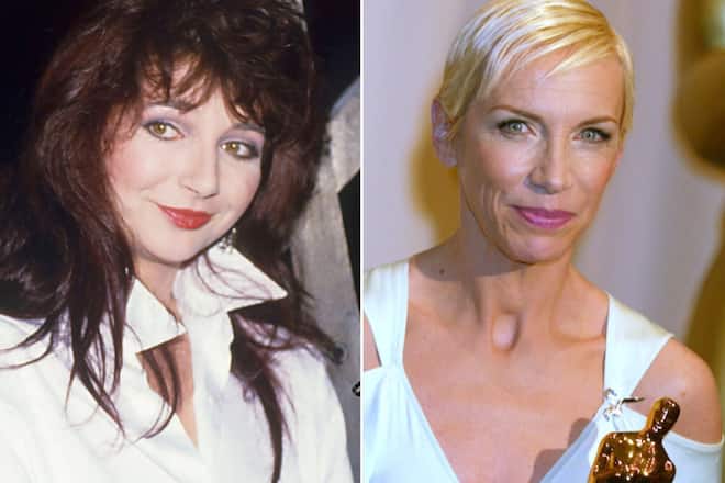 Kate Bush (l.) und Annie Lennox wehren sich.