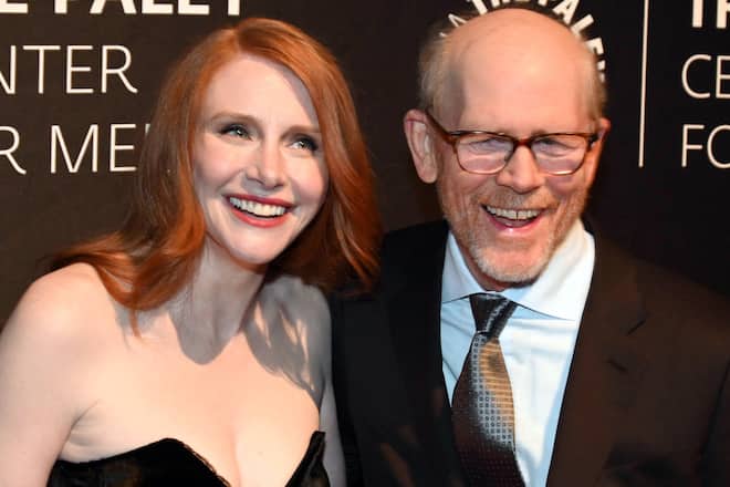 Bryce Dallas Howard und Ron Howard widmen einander rührende Worte.