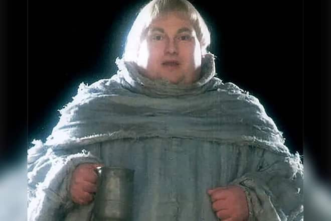 So werden ihn «Harry Potter»-Fans in Erinnerung behalten: Simon Fisher-Becker in seiner Rolle als «der fette Mönch».