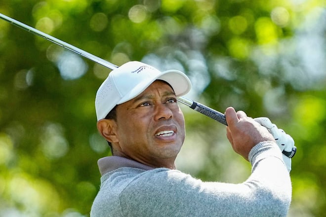 Tiger Woods beim letztjährigen Masters-Turnier.