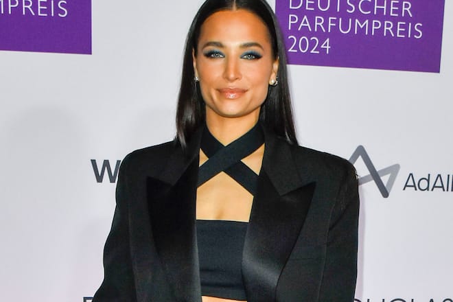 Amira Aly bei einem Auftritt in Düsseldorf.