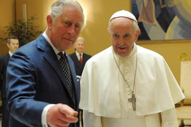 Charles hat den Papst als Prinz bereits zweimal getroffen - nun wäre es seine erste Audienz als Monarch.
