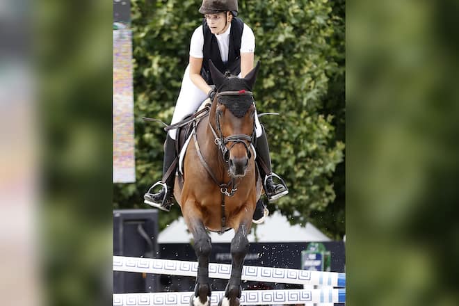 Athina Onassis, hier im Juni 2022 bei einem Turnier in Paris, meidet die Öffentlichkeit.