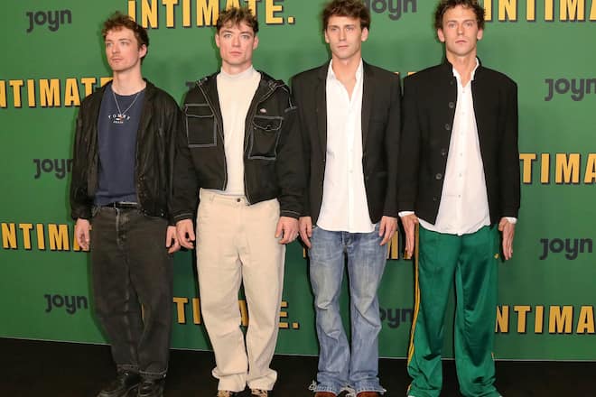 Die Lochmann-Zwillinge (l.) Heiko und Roman gemeinsam mit Emil und Oskar Belton.