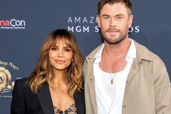 Halle Berry und Chris Hemsworth auf der CinemCon in Las Vegas.