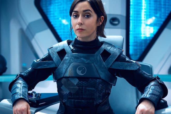 «The Penguin»-Star Cristin Milioti in der «Black Mirror»-Episode «USS Callister: Into Infinity».