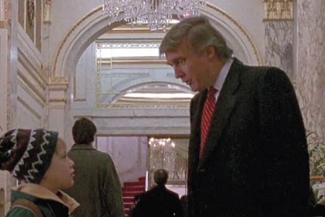 Macaulay Culkin als Kevin McCallister und Donald Trump in «Kevin - Allein in New York».