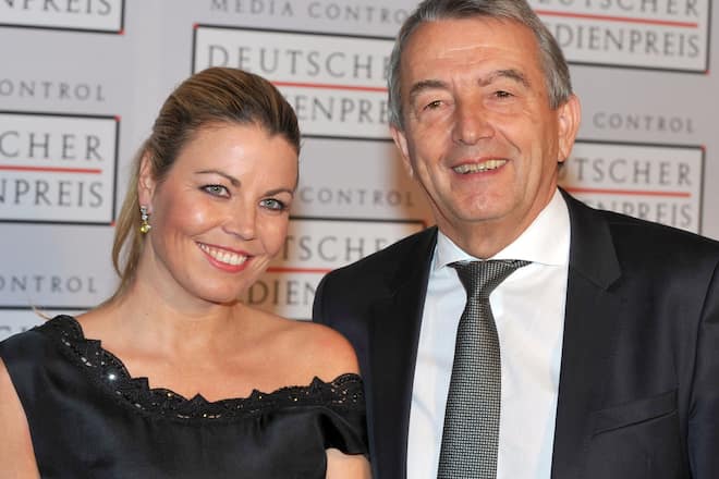 Wolfgang Niersbach und Marion Popp bei einer Veranstaltung im Jahr 2015.