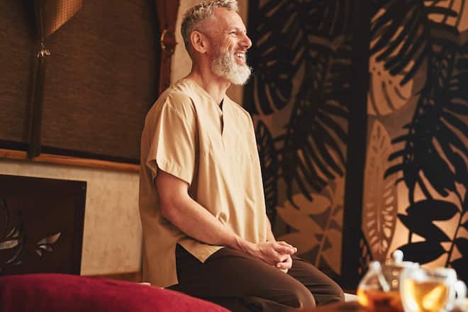 Meditation spielt eine grosse Rolle im Ayurveda.