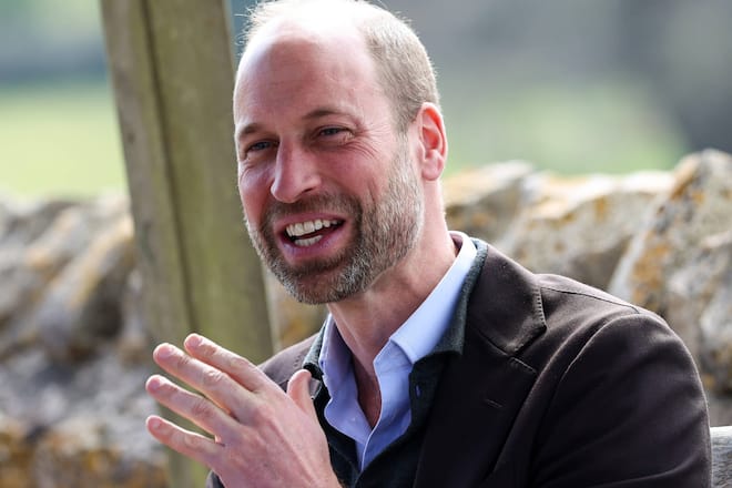 Prinz William besuchte im Februar ein schottisches Pflegeheim.