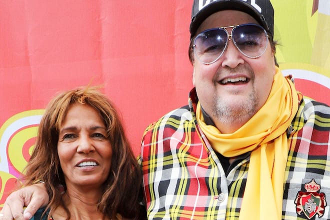 Andreas Ellermann und Nadja Abd el Farrag bei einem gemeinsamen Auftritt.