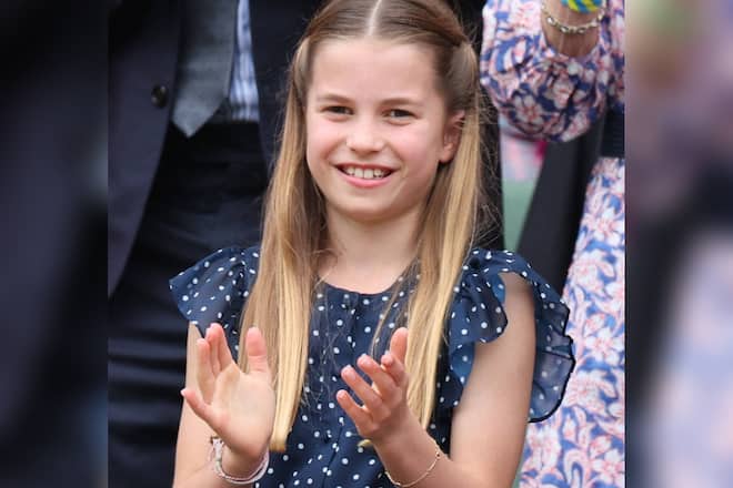 Prinzessin Charlotte beim Tennisturnier in Wimbledon.