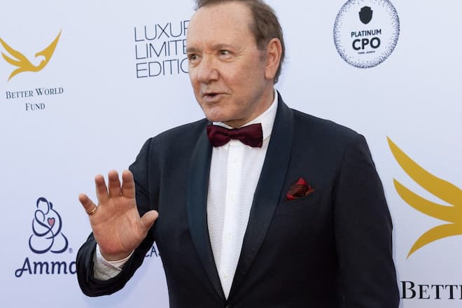 Kevin Spacey in Cannes.
