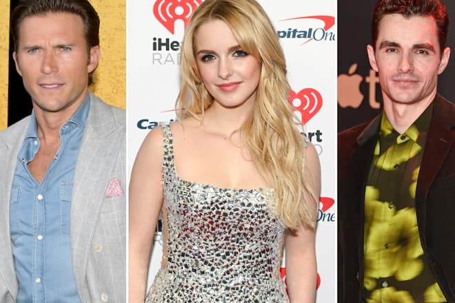 Scott Eastwood (li.), Mckenna Grace und Dave Franco sind im Cast von «All das Ungesagte zwischen uns - Regretting You».