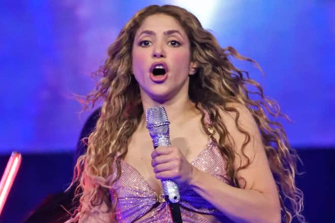 Shakira bei einem ihrer Konzerte.