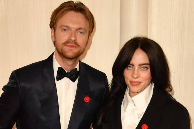 Finneas und Billie Eilish bei den Oscars im März 2024.