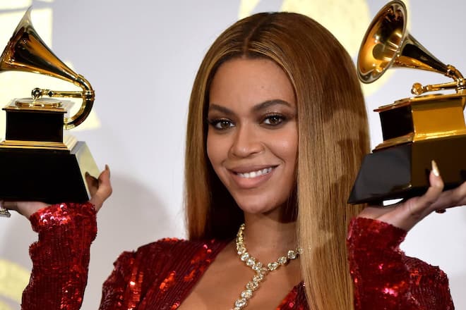 Auf Beyoncé dürften noch weitere Grammys warten - 35 hat sie inzwischen in ihrer Vitrine stehen.