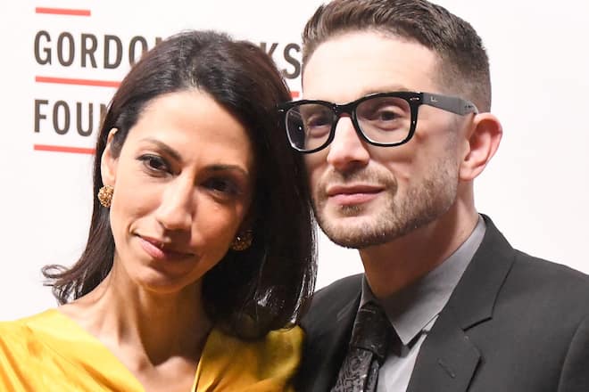 Huma Abedin und Alex Soros bei einem Event.