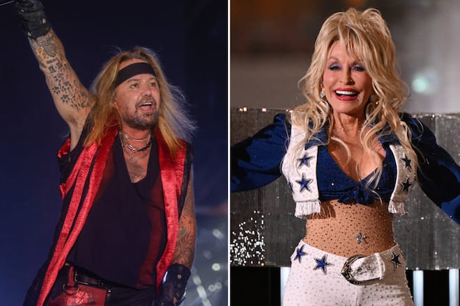 Mötley Crüe und Dolly Parton singen gemeinsam «Home Sweet Home».