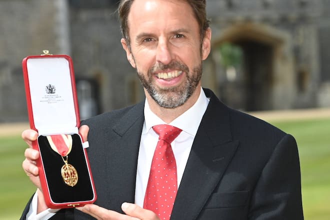 Gareth Southgate darf sich künftig «Sir» nennen.