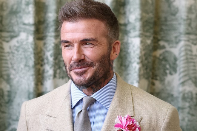Gerade nicht so fit: David Beckham.