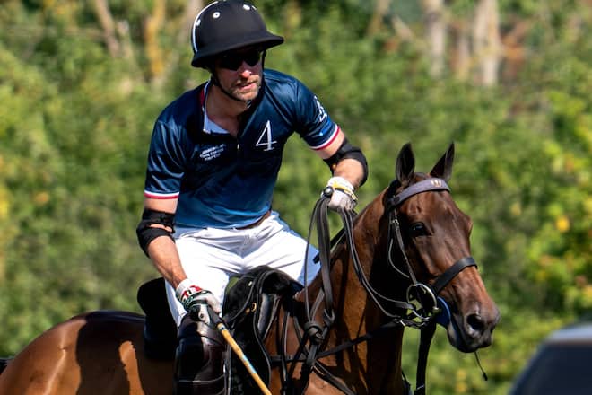 Prinz William machte beim Polo eine gute Figur.