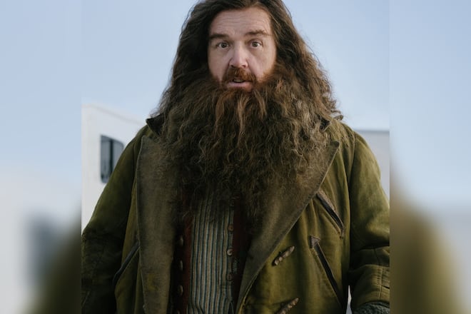Nick Frost schlüpft in der «Harry Potter»-Serie in die Rolle des gutmütigen Halbriesen Rubeus Hagrid.