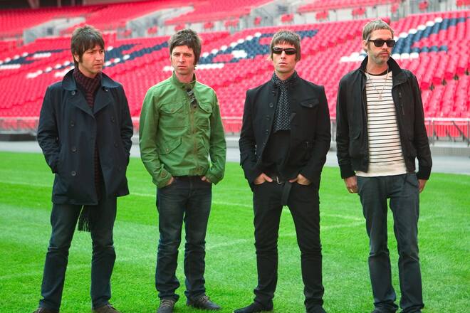 Oasis im Wembley-Stadion.