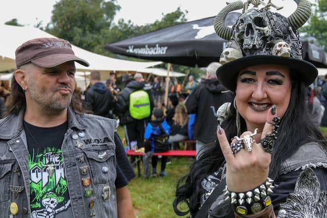 Die ersten Metalheads sind bereits in Wacken.