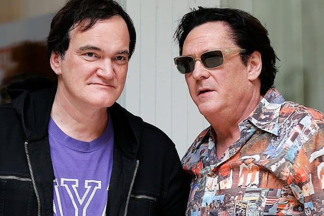 Quentin Tarantino (li.) und Michael Madsen bei einer Veranstaltung im Jahr 2016.
