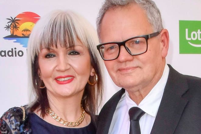 Ulli Potofski und seine Lebensgefährtin Nadja Bogdanovic bei einer Veranstaltung 2022 in Essen.