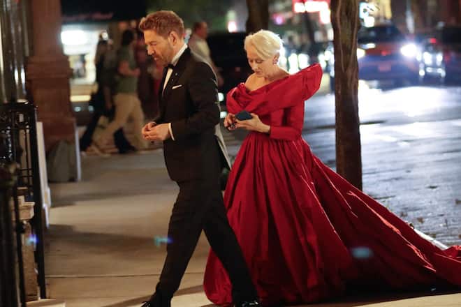Kenneth Branagh und Meryl Streep am Set von «Der Teufel trägt Prada 2».