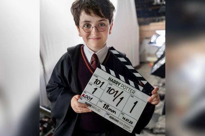 «Surrealer» Moment: Dominic McLaughlin als Harry Potter.