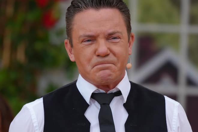 Stefan Mross bei seiner Rückkehr auf die «Immer wieder sonntags»-Bühne vor wenigen Tagen.