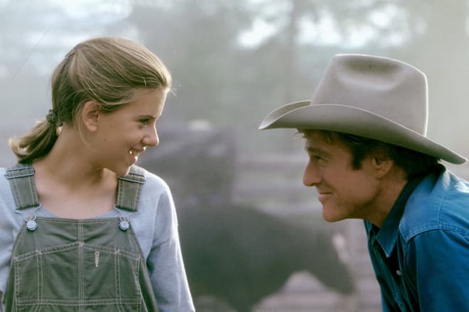 Scarlett Johansson in einer ihrer ersten Kino-Rollen: Fast 30 Jahre sind seit dem Kinostart von Robert Redfords «Der Pferdeflüsterer» vergangen.