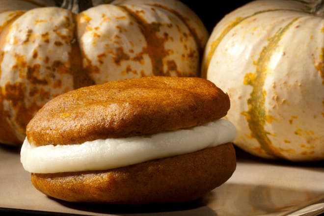 Mehr Herbst geht nicht: Duftende Kürbis-Whoopie-Pies.