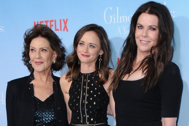 «Gilmore Girls» lief erstmals im Oktober 2000. Lauren Graham (r.) und Alexis Bledel waren die Stars der Serie, hier sind sie mit Kelly Bishop (l.) abgebildet.