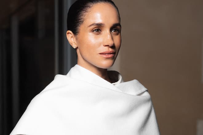 Herzogin Meghan bei ihrem Auftritt in Paris.