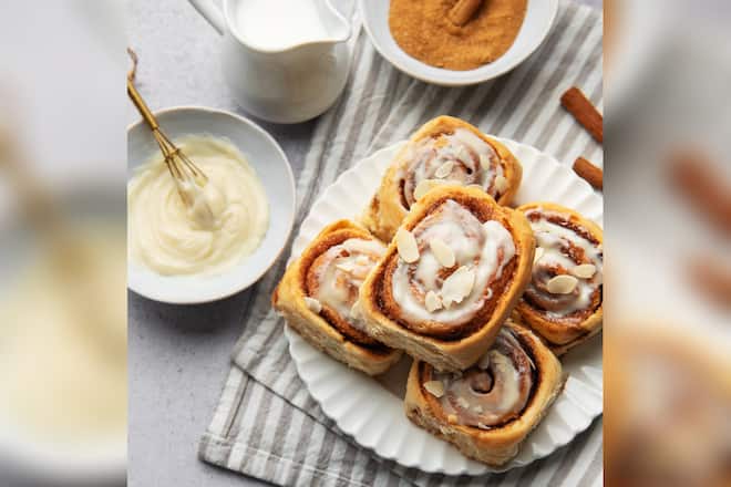 Zimtschnecken sind perfekt für die kühlen Herbsttage.